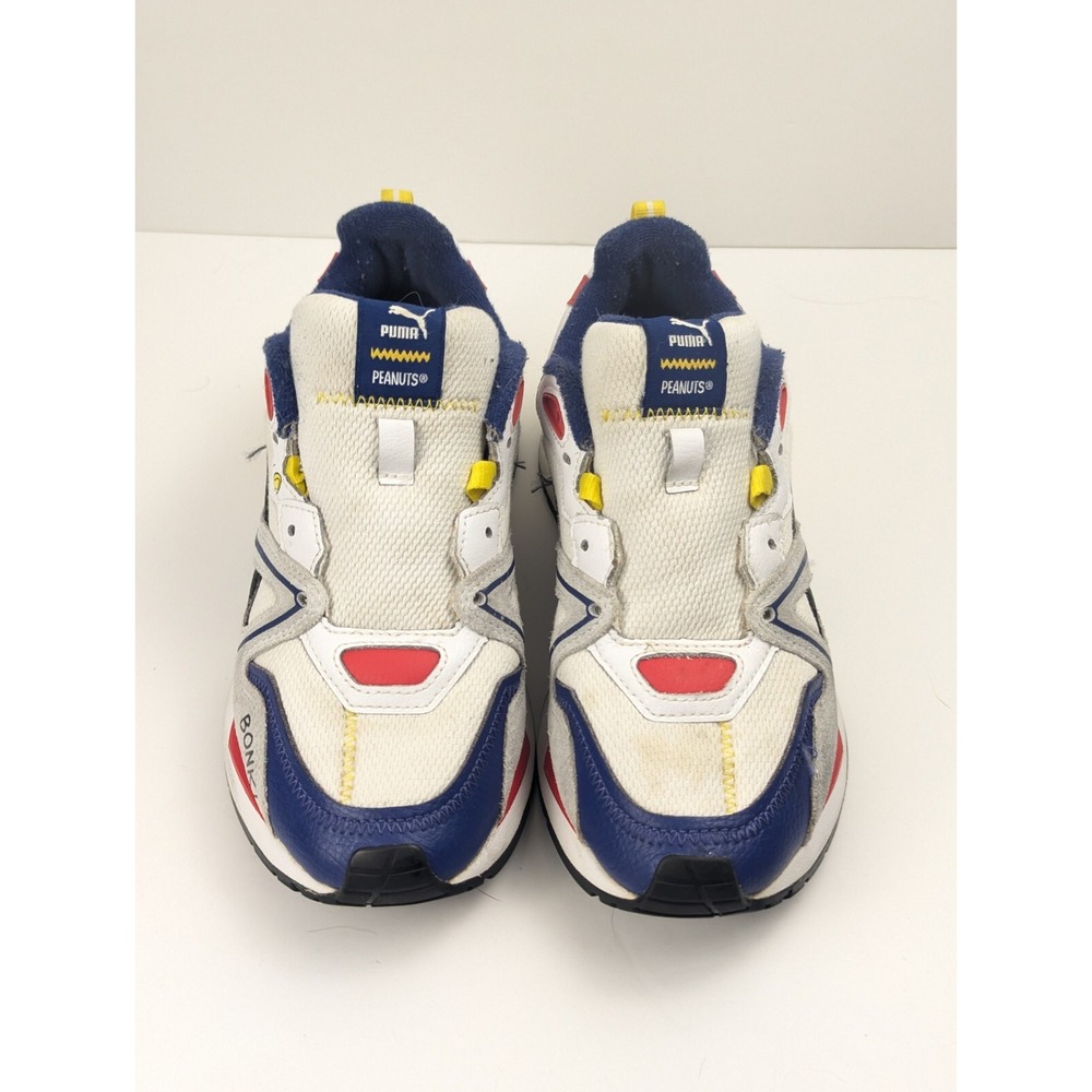 Puma PEANUTS Youth 4C Running Shoes Colorblock Gym Casual